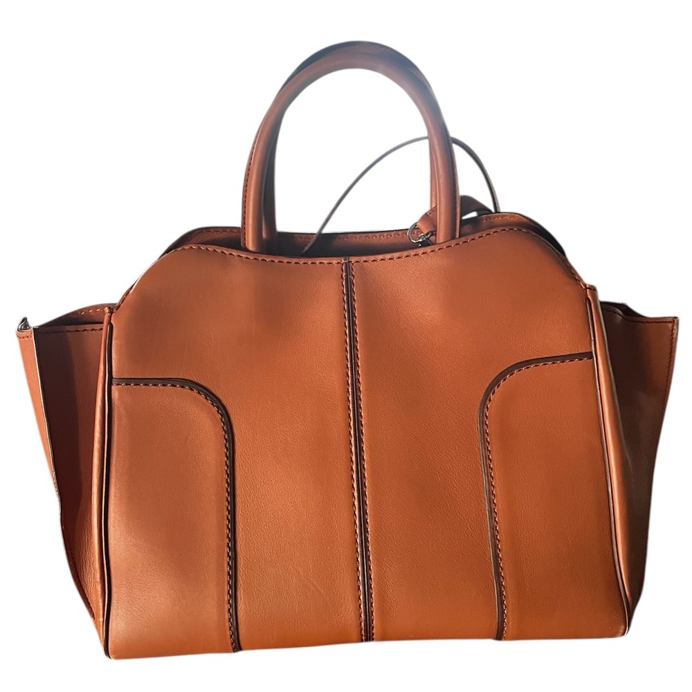 Tod's Stylish Brown Leather Crossbody Bag